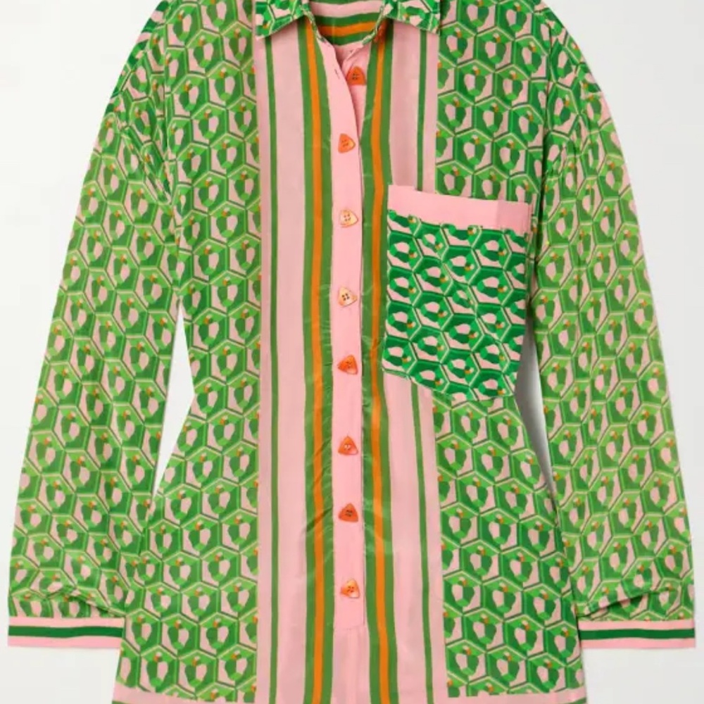 Farm Rio silk romper - Picture 2 of 3